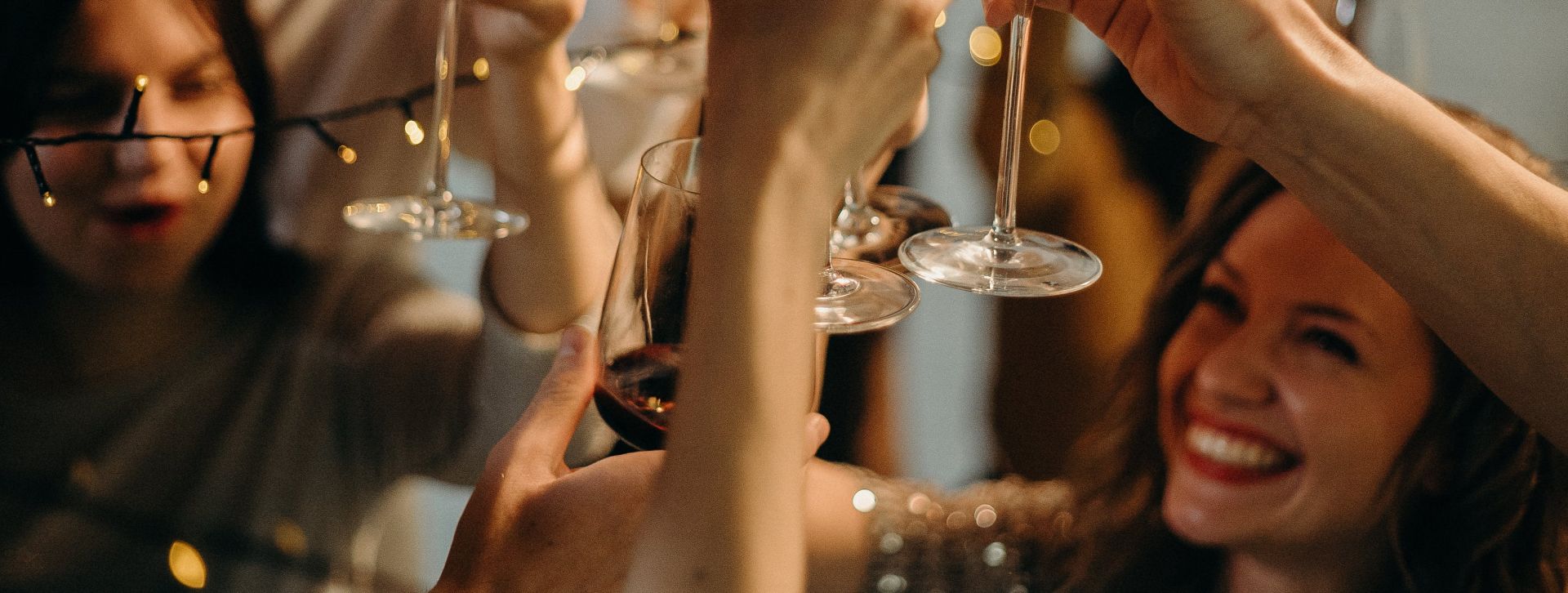 Selective Focus Photography of Several People Cheering Wine Glasses